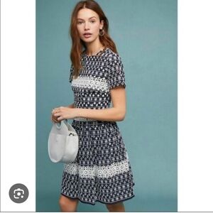 Monique Lhuillier X Anthropologie Dress Nwt